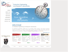 Tablet Screenshot of pearlabs.com